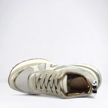 Sneaker Victoria in Pelle Col. Avorio