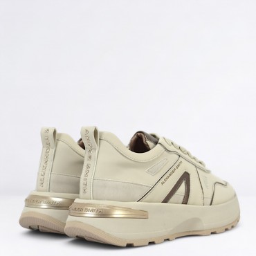 Sneaker Liverpool in Pelle Col. Beige
