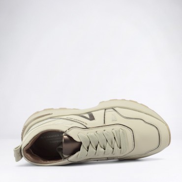 Sneaker Liverpool in Pelle Col. Beige