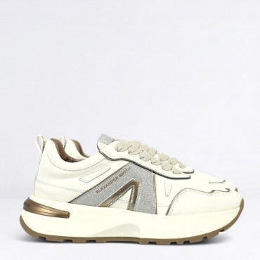 Sneaker Liverpool in Pelle Col. Ghiaccio