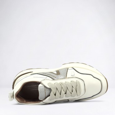 Sneaker Liverpool in Pelle Col. Ghiaccio