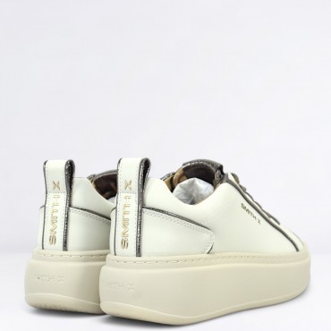 Sneaker Stone in Pelle Col. Ghiaccio