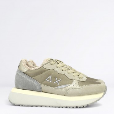 Sneaker Big Ally Teddy Fur Col. Panna