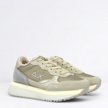 Sneaker Big Ally Teddy Fur Col. Panna