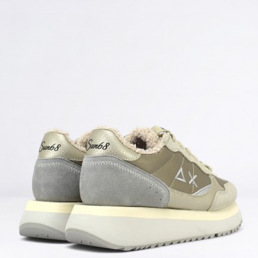Sneaker Big Ally Teddy Fur Col. Panna