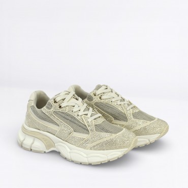 Sneaker strass Col. Beige