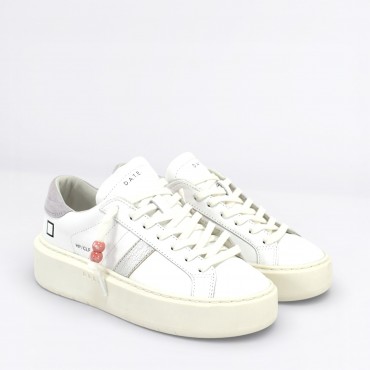 Sneaker Hill Low Platform Col. Bianco