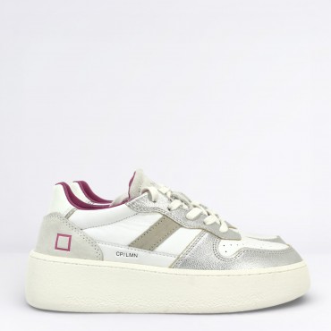 Sneaker Court Platform Col. Argento