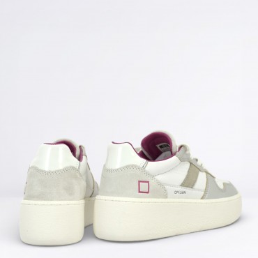 Sneaker Court Platform Col. Argento