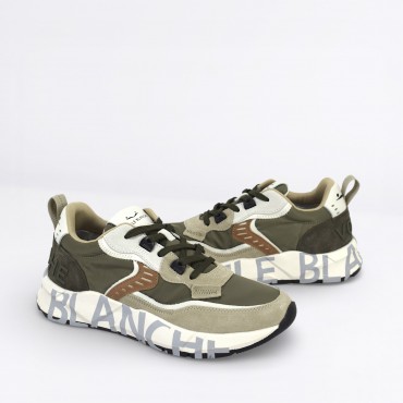 Sneaker Club01 Col. Beige Verde