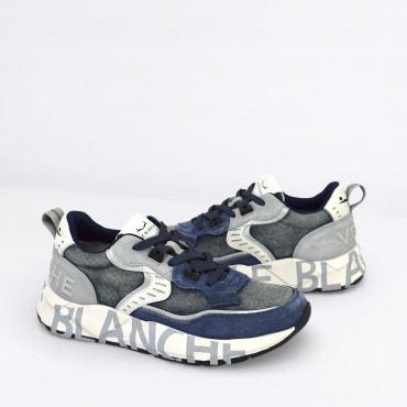 Sneaker Club01 Col. Blu