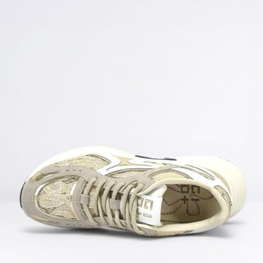 Sneaker Dalia in Pelle Col. Beige