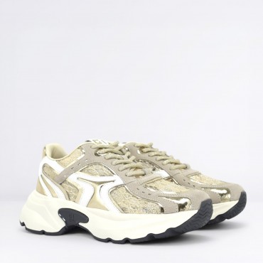 Sneaker Dalia in Pelle Col. Beige Sneaker Dalia in Pelle Col. Beige