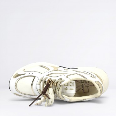 Sneaker Dalia in Pelle Col. Bianco