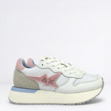 Sneaker Big stargirl spongee logo Col. Bianco