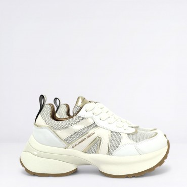 Sneaker Victoria in Pelle Col. Bianco