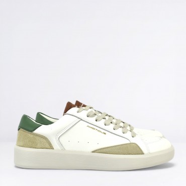Sneaker in Pelle Col. Bianco