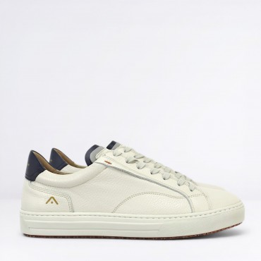Sneaker in Pelle Col. Panna