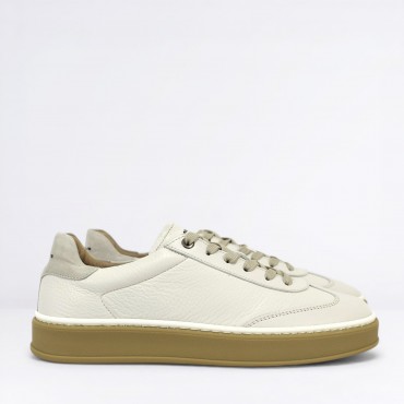 Sneaker in Pelle Col. Bianco