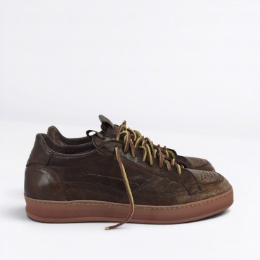 Sneaker in Pelle Col. Cuoio