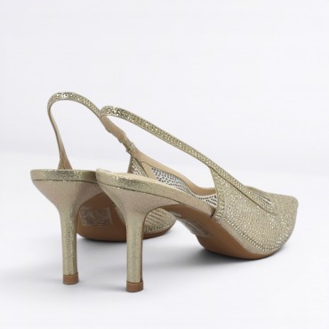 Chanel in rete e strass Col. Oro