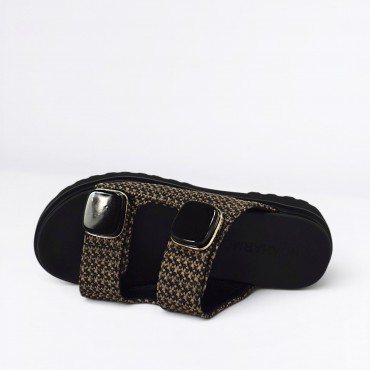 Scalzato in pelle Col. Nero