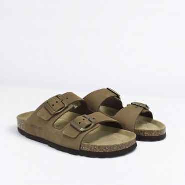 Scalzato in Pelle Col. Marrone