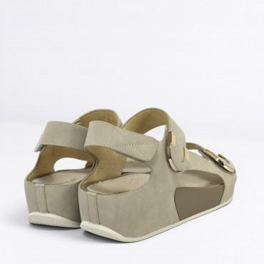 Sandalo zeppa Col. Beige Sandalo zeppa Col. Beige